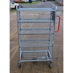 Second Hand 3 Sided Self Trolley