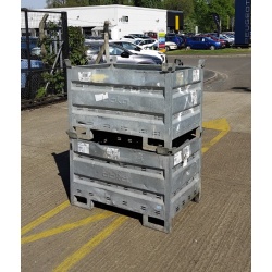 Galvanised Corrugated Sheet Steel Stillage - Angle