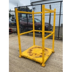 Used-3-Sided-Post-Pallet-Frame-Side