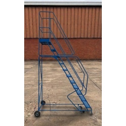 Used 10 Step Industrial Ladder
