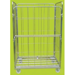 4 Sided Roll Pallet Demountable Jumbo Cage