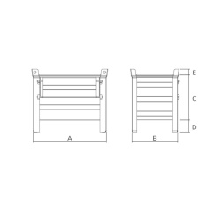 Standard Stillage 600kg Drawing