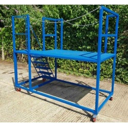 Trailer & Lorry Access Mobile Loading Platform With Steps - S1