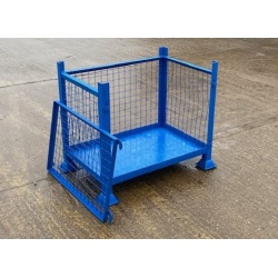 Second Hand Stackable Mesh Stillage (Door removed)