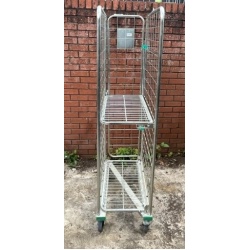 Used 3 Sided Narrow Aisle Rollcage