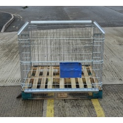 Second Hand Pallet Retention Unit Front on