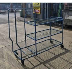 Used 3 Tiered Picking Trolley with Step