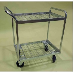 2 Level Shelf  Picking Trolley