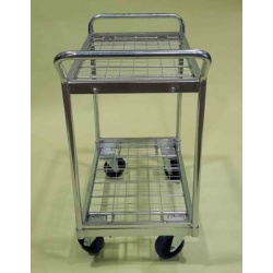 2 Level Shelf  Picking Trolley with Handle