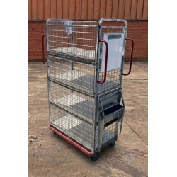 Picking Trolley with Foldaway Steps