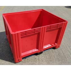 plastic pallet box red 1691c3