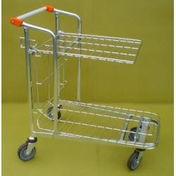 Nesting Stock Trolley with Shelf