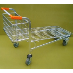 Platform Trolley with Basket