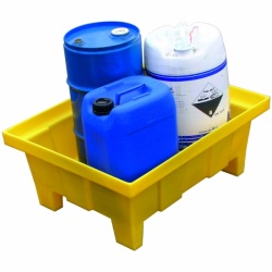 polySump Pallet For Tubs with Forklift Skidsethylene-sump-pallet
