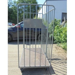 Second Hand Heavy Duty Warehouse Trolley Front Side
