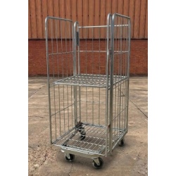 4 Sided Roll Cage with Shelves