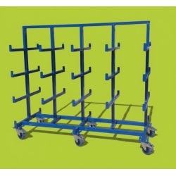 Timber Profile Trolley, 1000 kg SWL Side