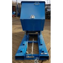 TS60 Tipping Skip for Fork Lifts with chains