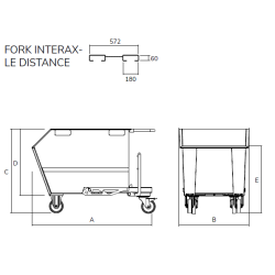 Centurion Tipping Skip Drawing