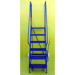 Lorry Access 6 Step Mobile Step Open View