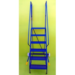 6 Step Budget Lorry Access Mobile Step Open View