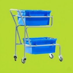 Twin Container Picking Trolley