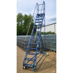 Second Hand 14 Step Mobile Ladder