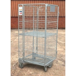 Second Hand 4 Sided Mesh A Frame Roll Pallet