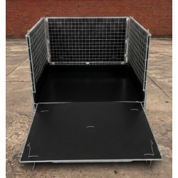 Drop Fronted Used Wire Cage