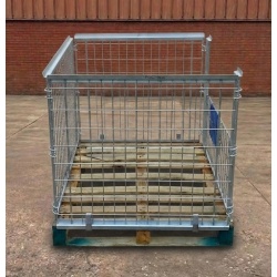 Pallet Retention Unit with Half Drop Front