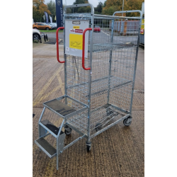 Used Picking Trolley with Steps