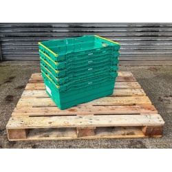 used_plastic_box_storage_box