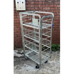 Used Second Hand Nesting A-frame Milk Dolly