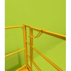 Forklift Cage with Self Closing Door