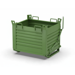 Heavy Duty Drop Bottom Skip, Bottom Opening Container, Skip