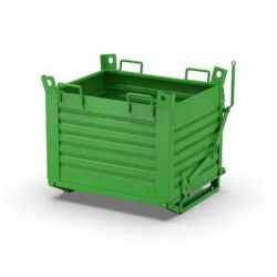 Heavy Duty Drop Bottom Skip, Bottom Opening Container, Skip