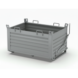 Heavy Duty Drop Bottom Skip, Bottom Opening Container, Skip