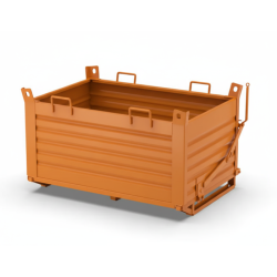 Heavy Duty Drop Bottom Skip, Bottom Opening Container, Skip