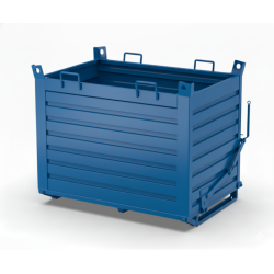 Heavy Duty Drop Bottom Skip, Bottom Opening Container, Skip