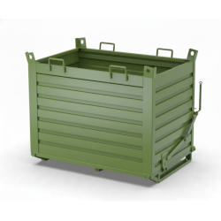 Heavy Duty Drop Bottom Skip, Bottom Opening Container, Skip