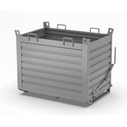 Heavy Duty Drop Bottom Skip, Bottom Opening Container, Skip