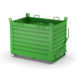 Heavy Duty Drop Bottom Skip, Bottom Opening Container, Skip