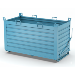 Heavy Duty Drop Bottom Skip, Bottom Opening Container, Skip