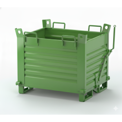 Titan Drop Bottom Skip, Bottom Opening Container, Skip