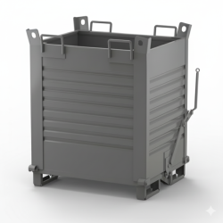 Titan Drop Bottom Skip, Bottom Opening Container, Skip