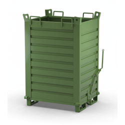 Titan Drop Bottom Skip, Bottom Opening Container, Skip