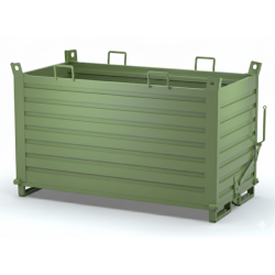Titan Drop Bottom Skip, Bottom Opening Container, Skip