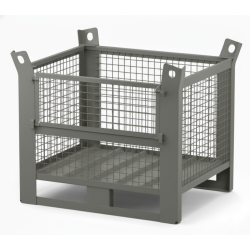 TITAN Wire Mesh Stillage with Half Drop Front 1500kg 