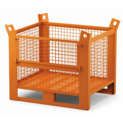 TITAN Wire Mesh Stillage with Half Drop Front 1500kg 