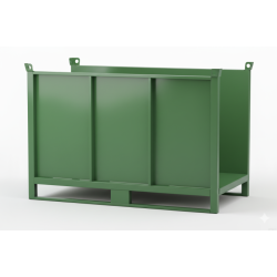 Fabric Pallet, Open Ended Stillage Drawing